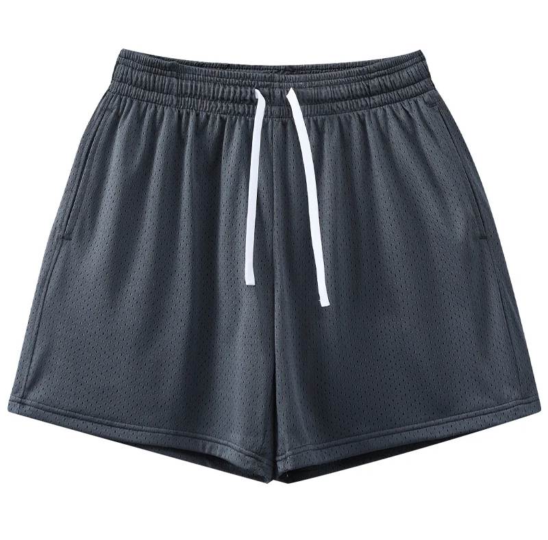 Men Casual Basketball Shorts Running Sports Breathable Outdoor GRAY Shorts